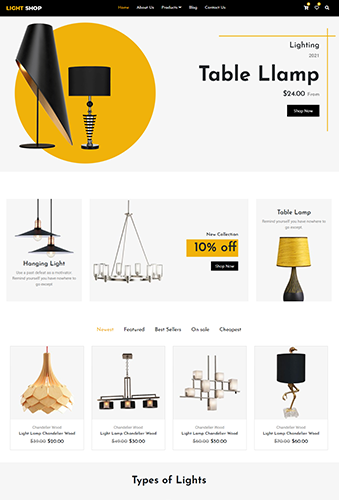 Product-website-two-light
