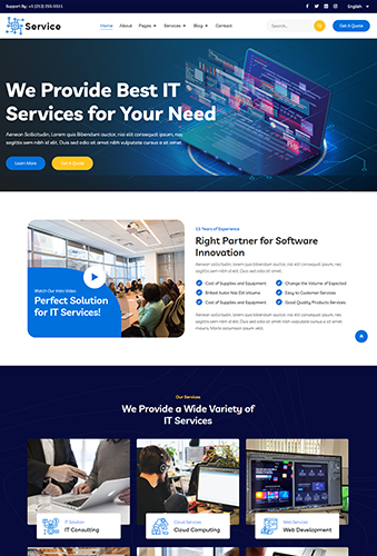 it-services-website