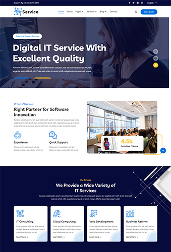it-services-website